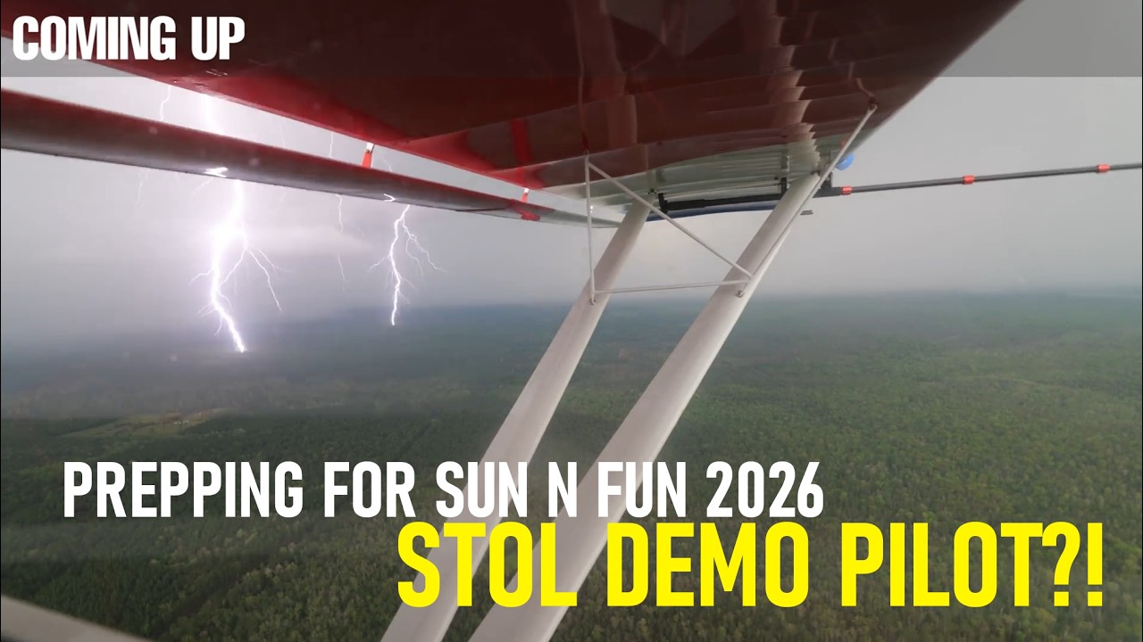 Harder than it looks! STOL Lessons for Sun N Fun.