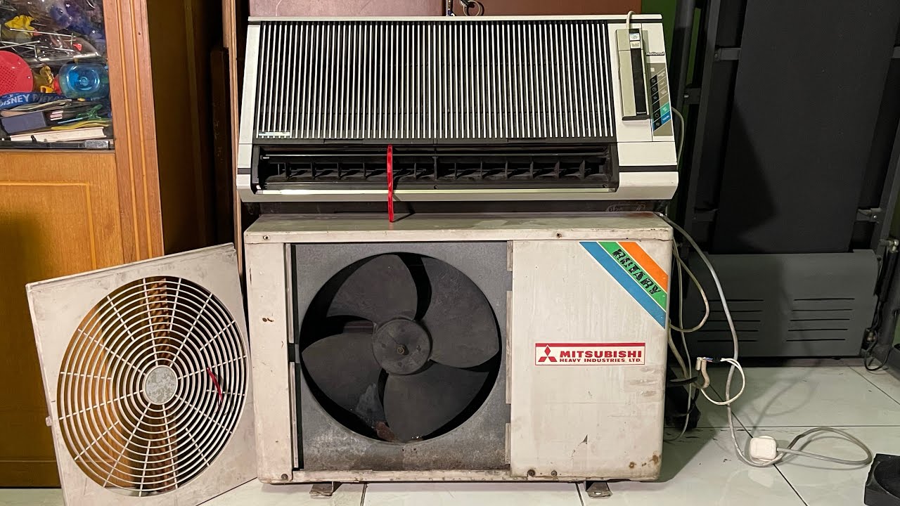 1980’s National & Mitsubishi Air Conditioner | Pre Restoration!