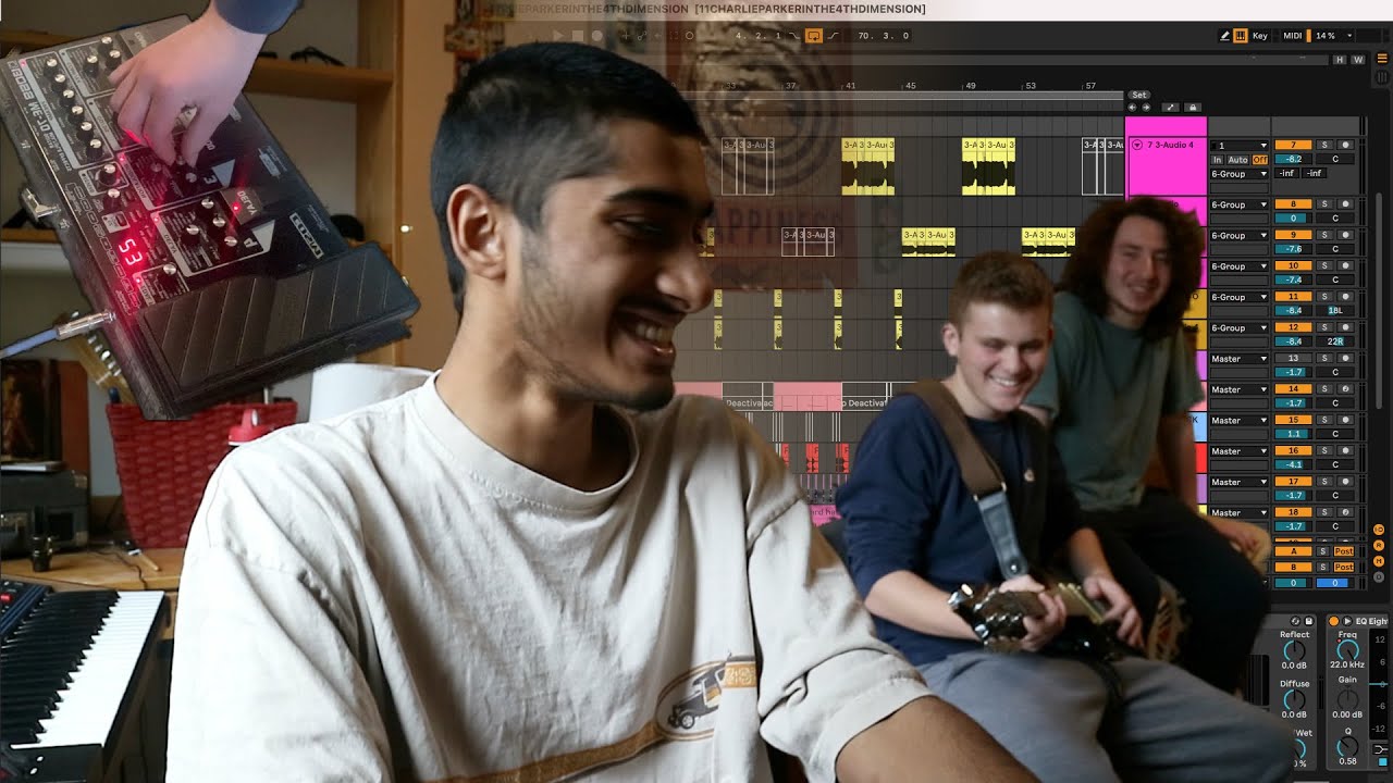 making a 4th dimensional beat with a guitar pedal