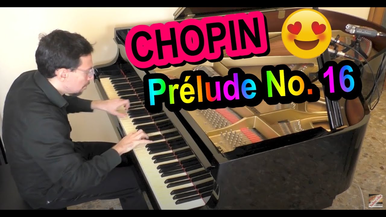 F. Chopin - Prelude op. 28 n. 16 (presto con fuoco)