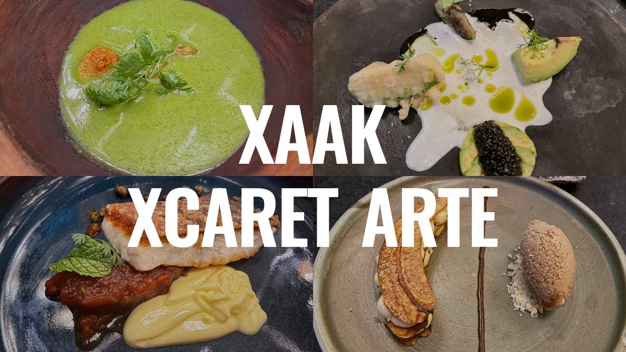 ¿MERECEN la PENA los 200€ del restaurante XAAK del hotel XCARET ARTE? 🤔 | Opinión sincera 😅
