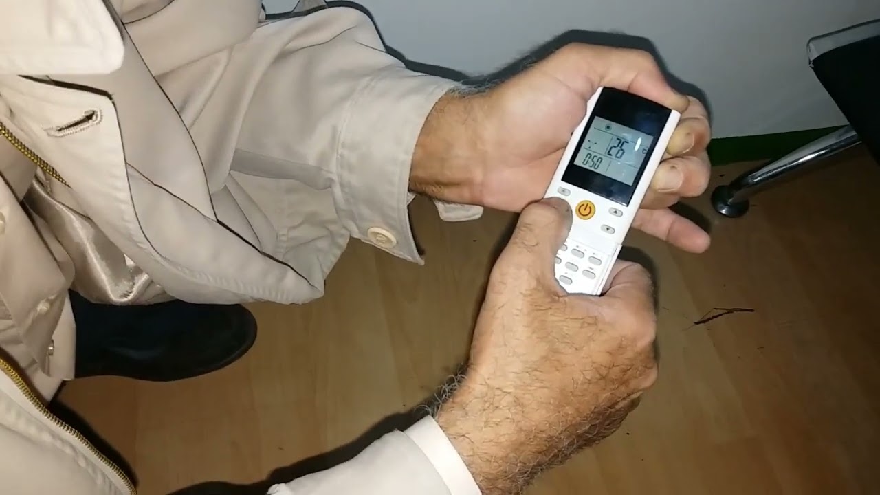 Electrolux kondisionerinin isti və soyuq rejimlərinə keçirilməsi