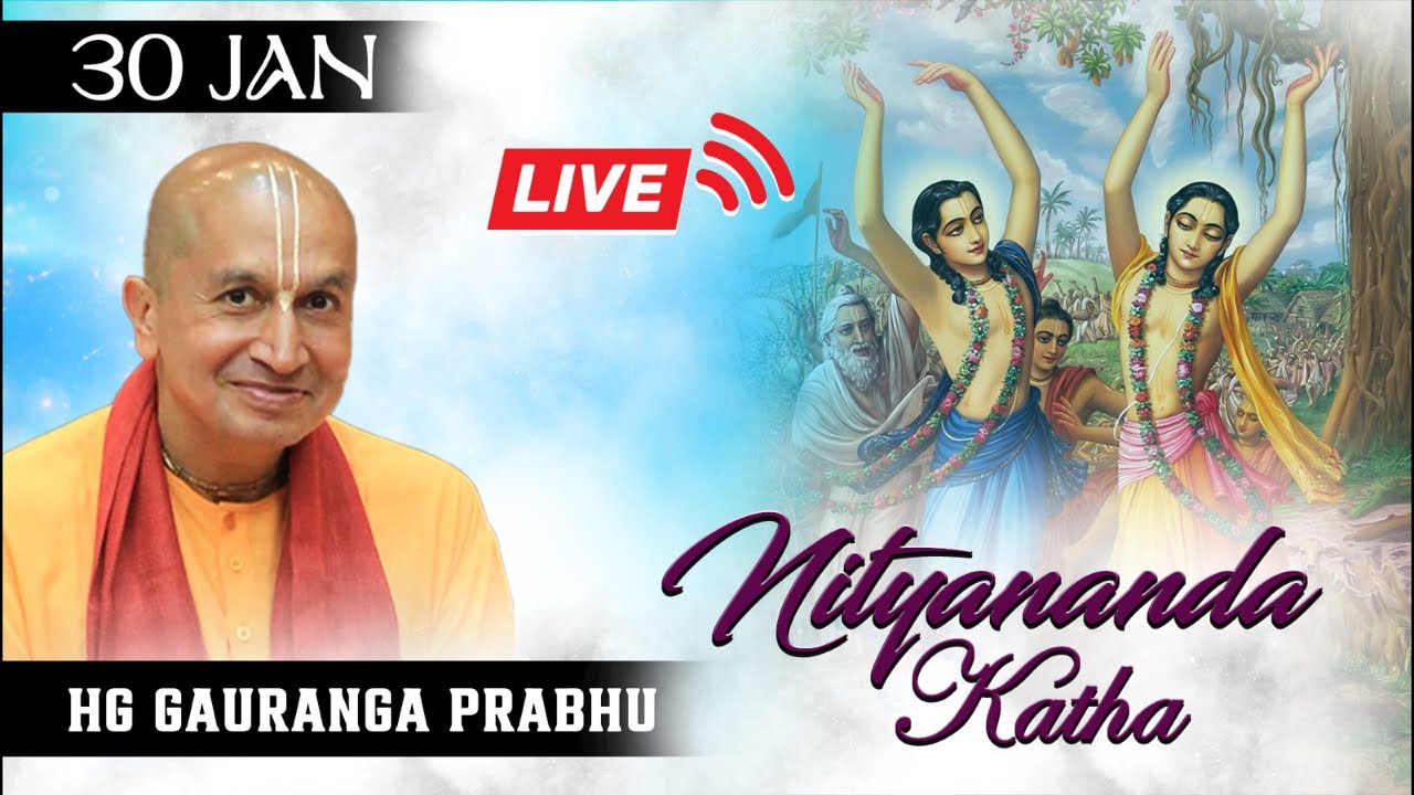 Nityananda Katha Day 3 || HG Gauranga Prabhu || ISKCON Gurugram Sector 45
