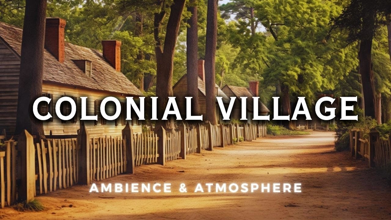 Coastal Colonial Village Atmosphere | Read, Sleep, Study & Relax