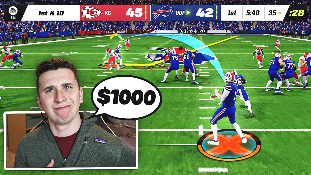 I paid 1000 to play this guy, he’s that good!