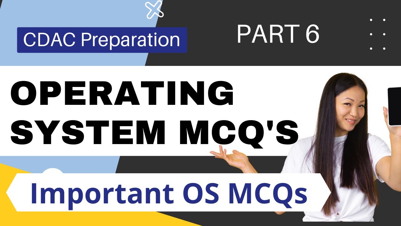 Operating System  MCQ's | Test your knowledge | Basics | CDAC exam | CCAT Prep | Part 6