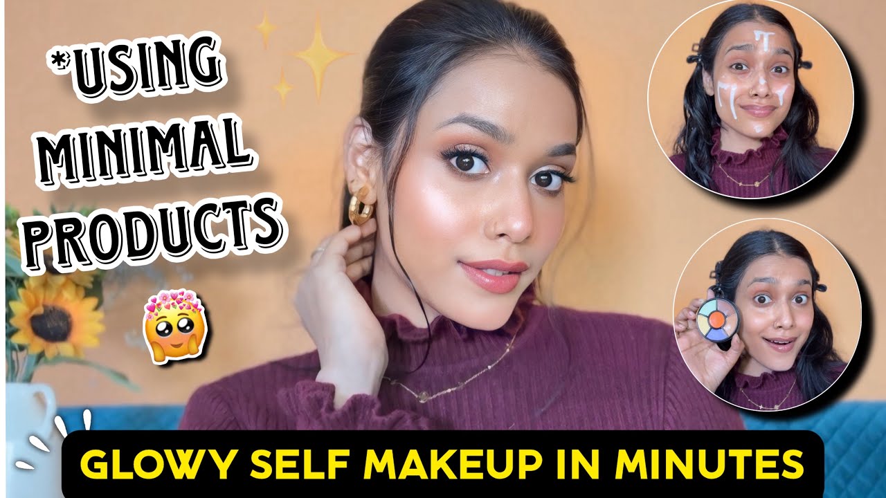 ✅😍STEP BY STEP SELF MAKEUP IN Minutes| MAKEUP TUTORIAL FOR BEGINNERS #selfmakeup #makeuptutorial 