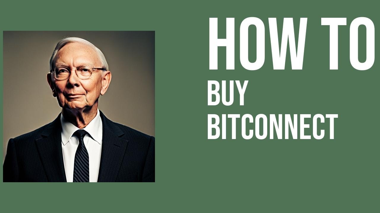 How to buy BitConnect