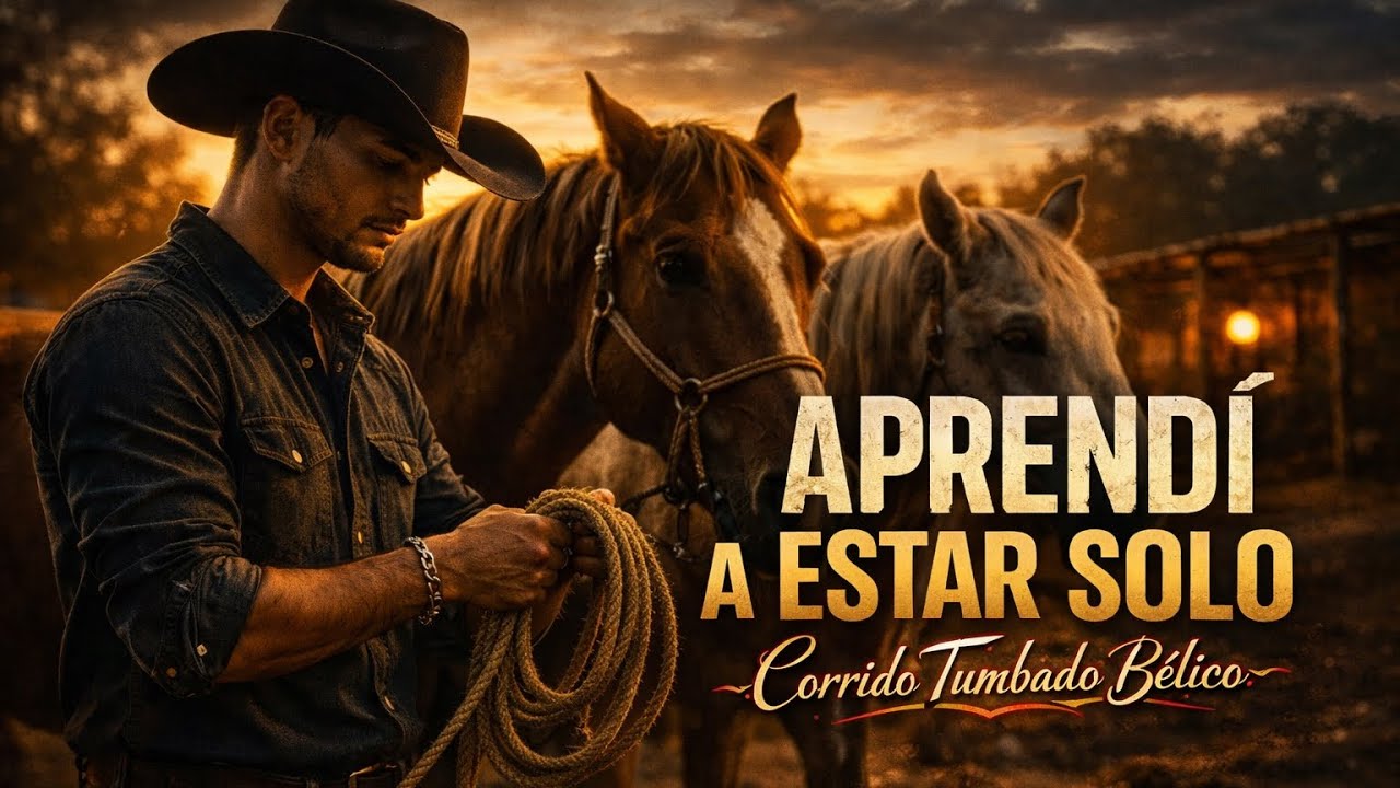 Aprendí a Estar Solo | El Corrido Tumbado Que Duele Pero Sana