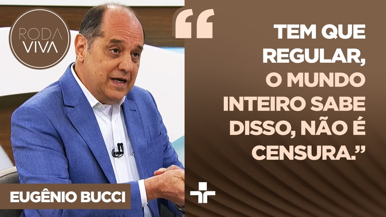 Eug&ecirc;nio Bucci debate regulamenta&ccedil;&atilde;o das redes sociais e como responsabilizar as Big Techs