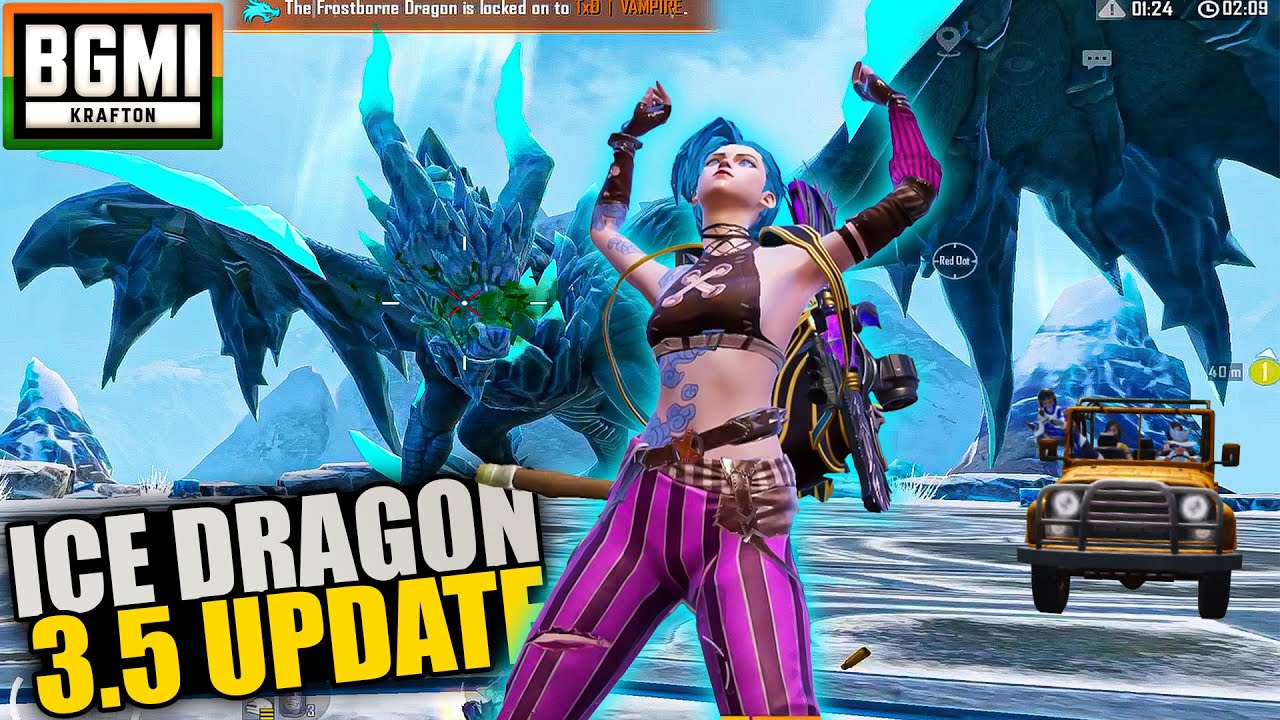 OMG! THIS DRAGON KILLED 8 PLAYERS BACK TO BACK | FIRST GAMEPLAY BGMI 3.5 | Faroff
