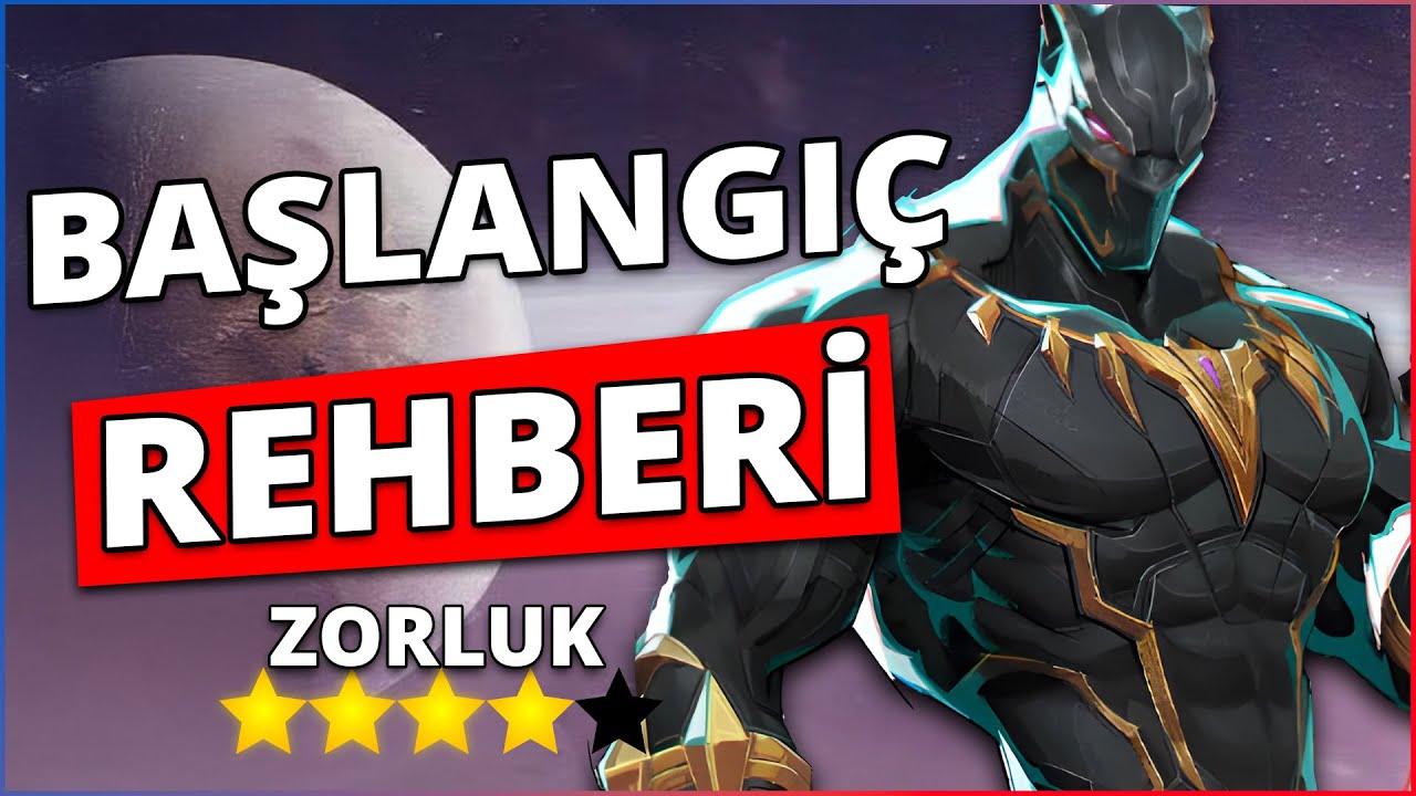 YENİ BAŞLAYANLAR İ&Ccedil;İN BLACK PANTHER REHBERİ - Marvel Rivals