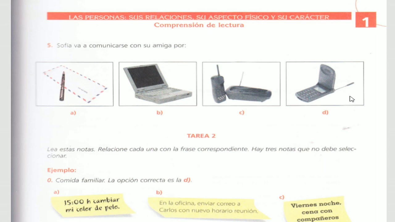 DELE A1 || PREPARACI&Oacute;N AL DIPLOMA DE ESPA&Ntilde;OL || Tareas 1,2