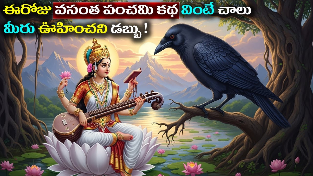 ఈరోజు శ్రీ పంచమి కథ వింటే చాలు ఆకస్మిక డబ్బు || #sripanchami #vasantapanchami #katha