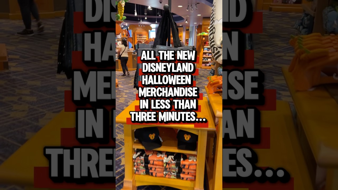 There&rsquo;s so much new Halloween merchandise at Disneyland! #disney #disneymerchandise #disneyfinds