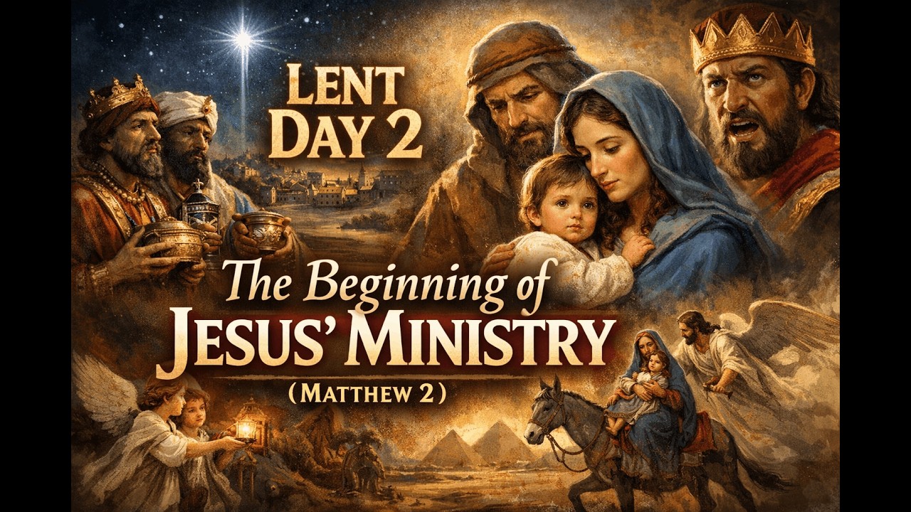 Lent Day 2 | Matthew 2 Light has come… the world has begun!