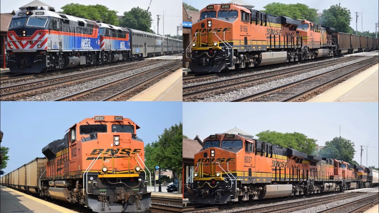 A day of railfanning in La Grange, Illinois ( 7/14/25 )