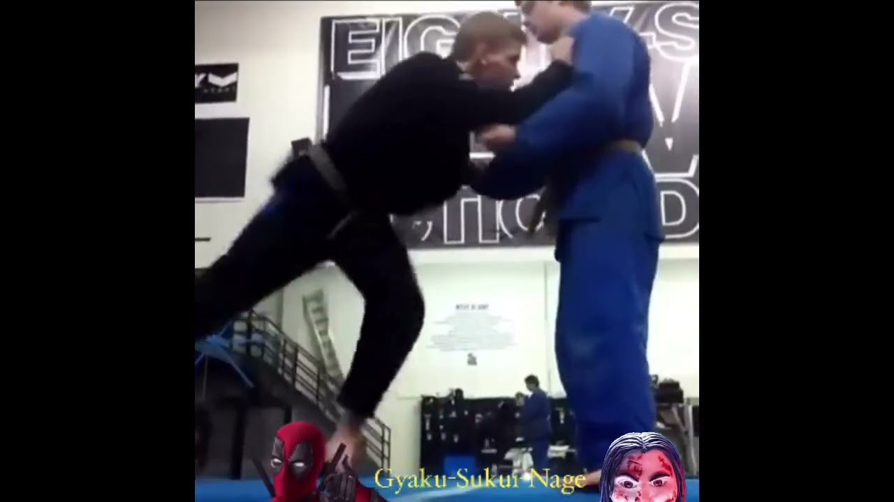Gyaku-Sukui-Nage (Collier Judo Method)