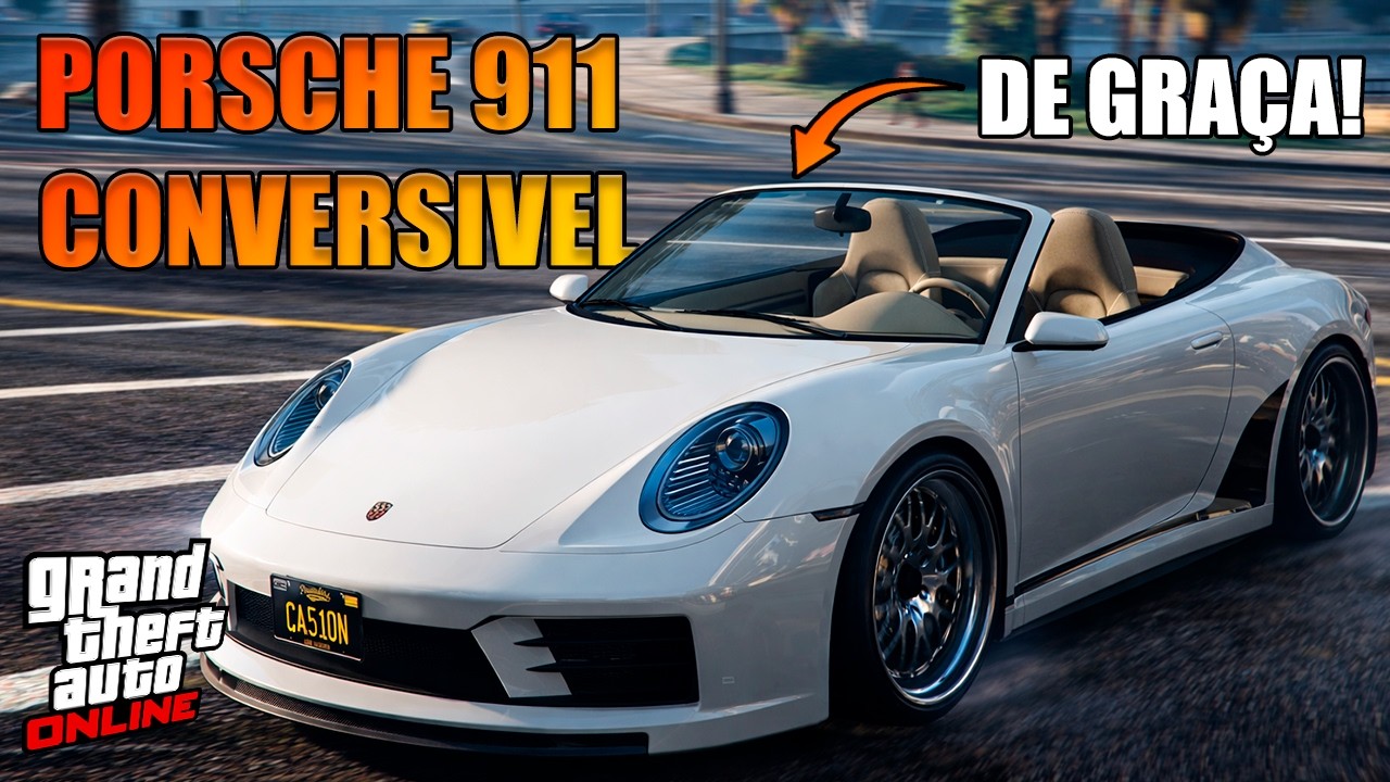 CORRE! PORSCHE CONVERSÍVEL DE 