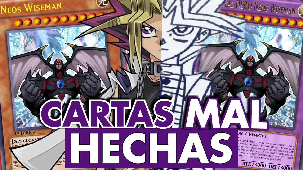 Cartas con ERRORES de Impresion | YuGiOh! Card
