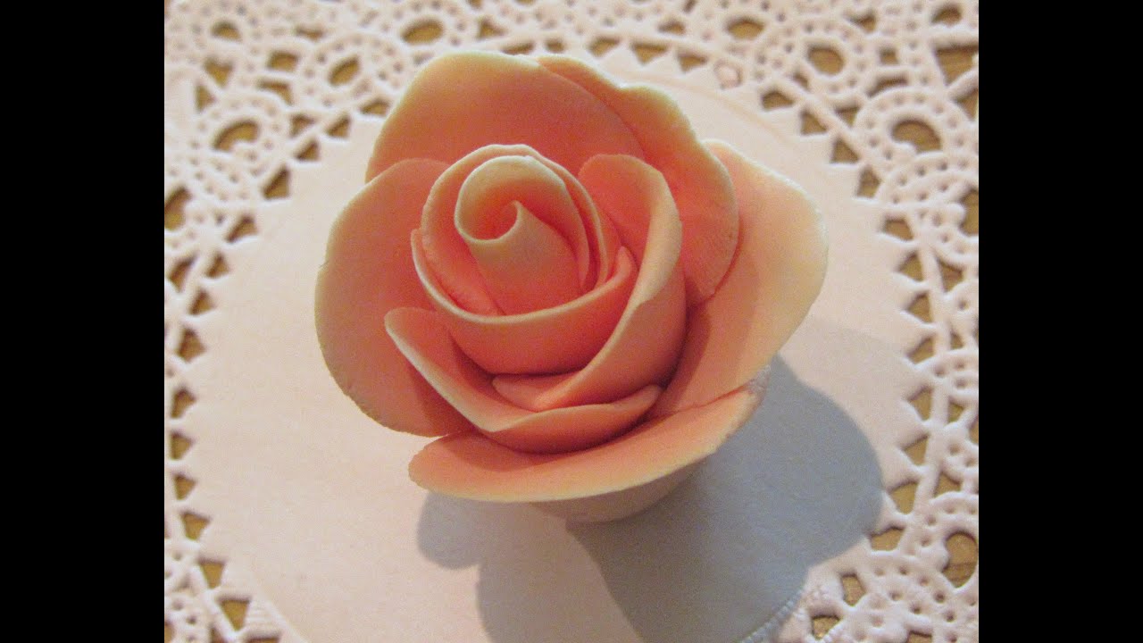 How To Make Fondant Roses Without Any Tools