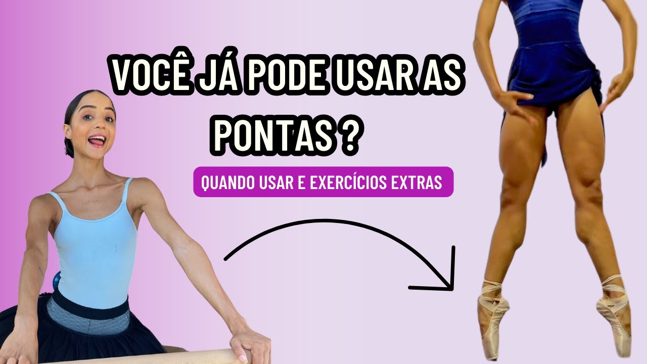 Estou preparada para Subir na Sapatilha de Ponta ? Exercícios nas Pontas !!
