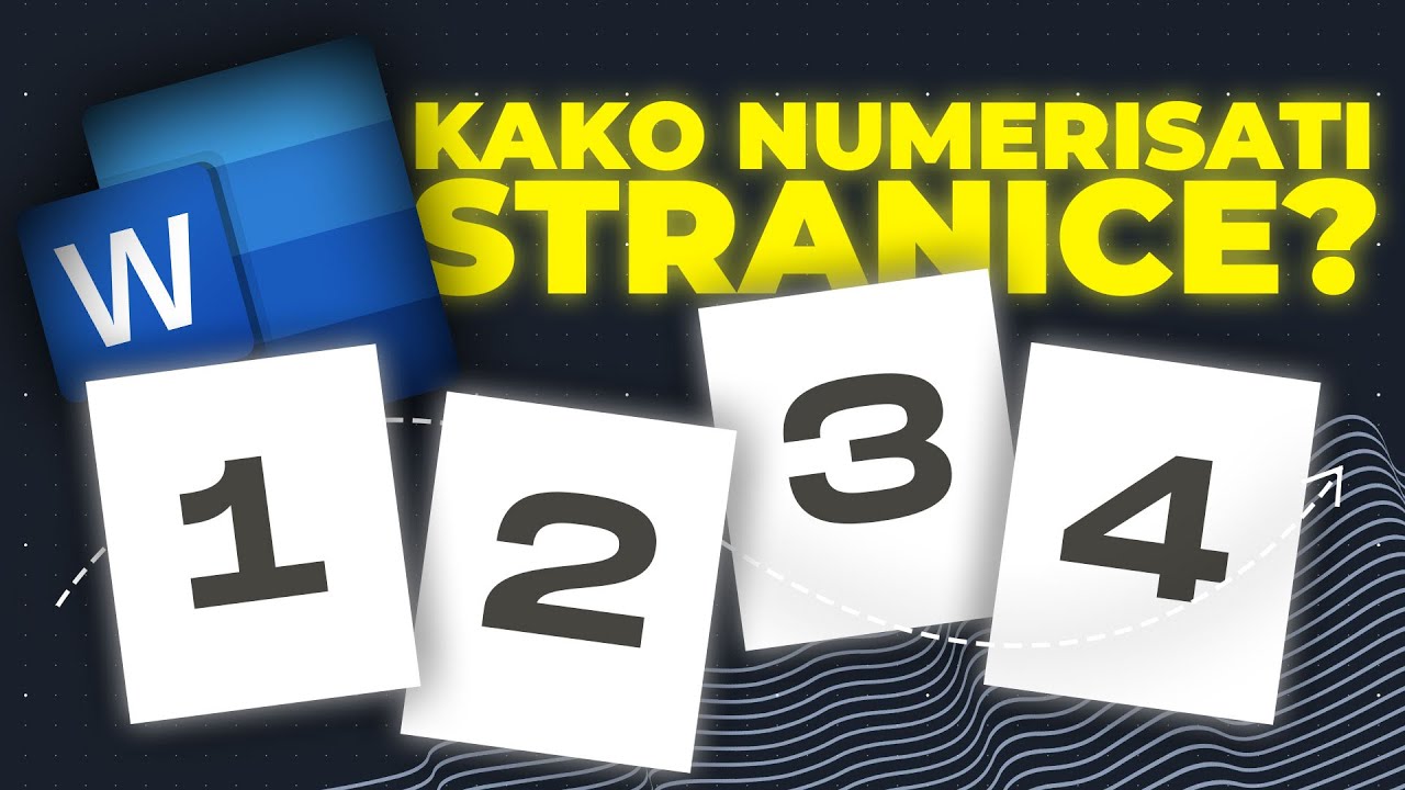 Kako numerisati stranice u Wordu (od bilo koje strane)? | Detaljno uputstvo 2025 📄