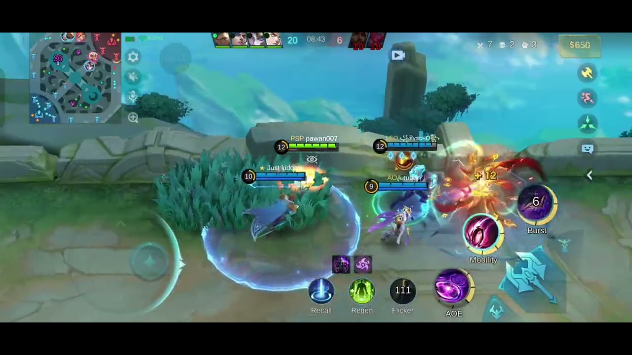 Dyrroth vs Sun full damage mobile legend mlbb🔥🔥🔥