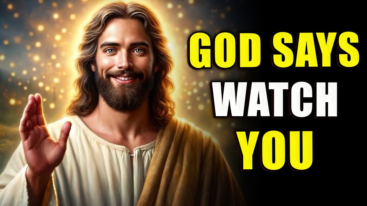 GOD SAYS: WATCH THIS Before ANYTHING ELSE _ GOD'S MESSAGE FOR YOU TODAY