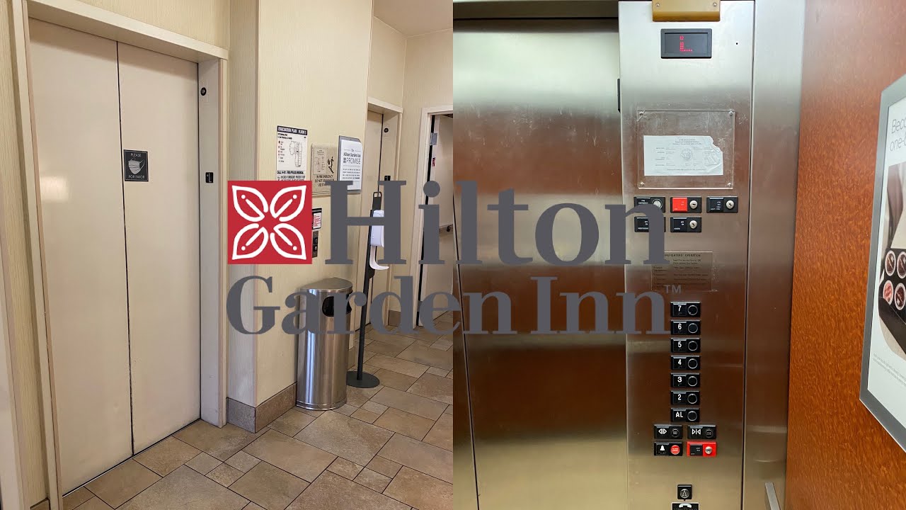 7 floor Soft Touch! US Hydraulic elevators @ Hilton Garden Inn - South San Francisco, CA