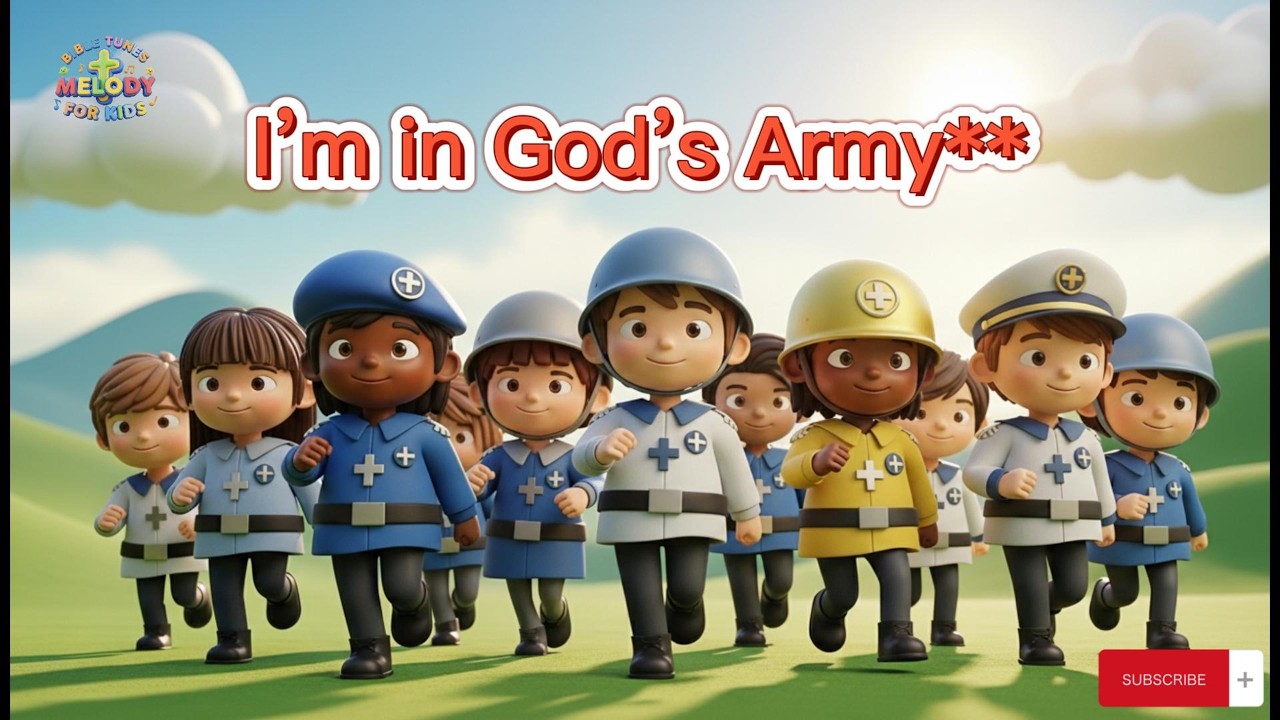 Kids Bible song  &ldquo;I&rsquo;m in God&rsquo;s Army (Yes Sir!)&rdquo;  children&rsquo;s Christian song