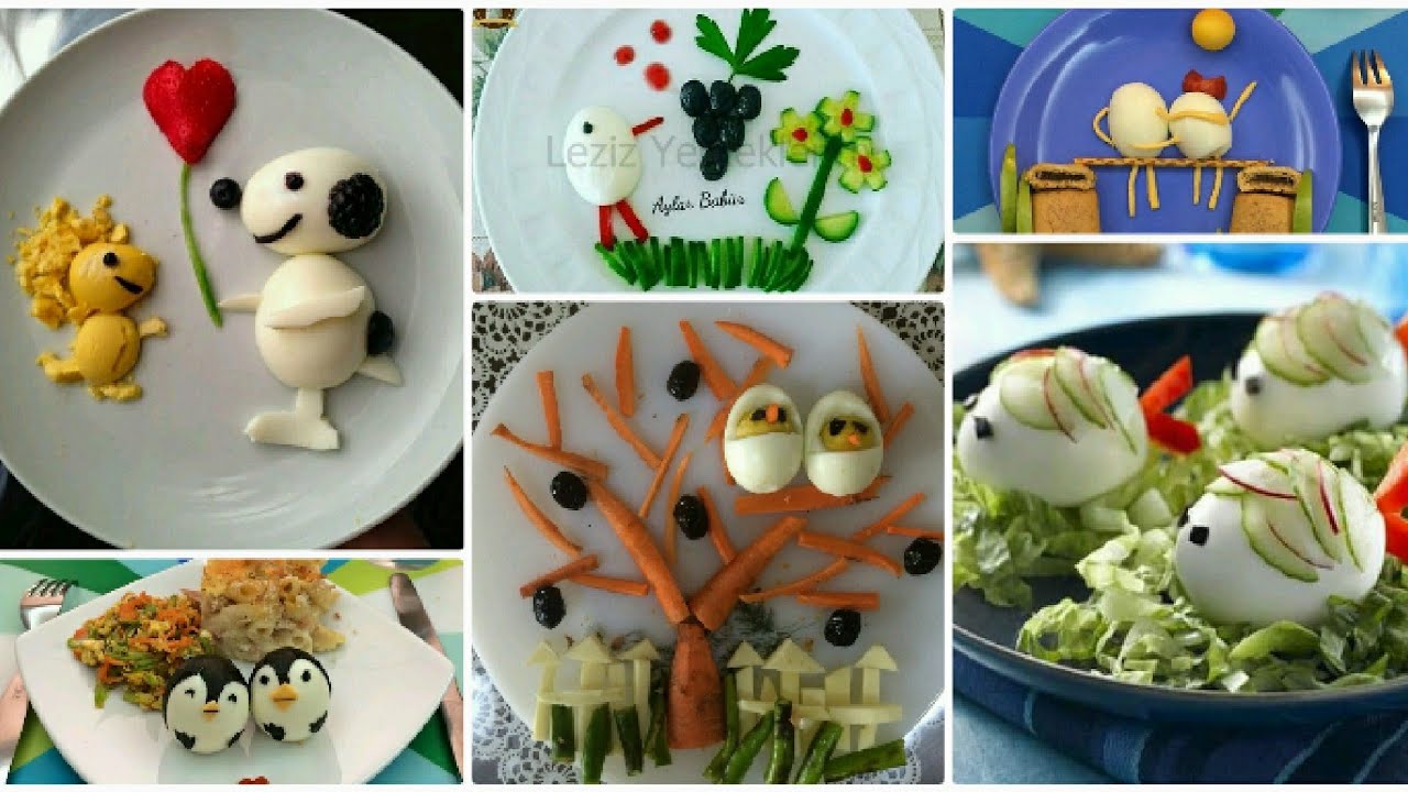 boiled egg decorations /fun food for kids