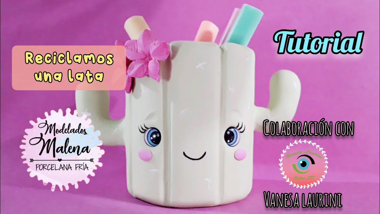 Portalapices// UTILITARIO// Porcelana Fría // RECICLAJE
