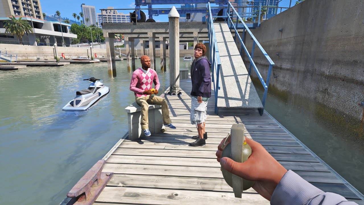 GTA 5 - Grenade Boom Epic Kills Ragdolls Ep.1 - Euphoria Physics Ragdolls