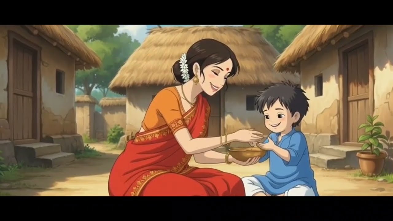 Village routine of Mother and Son | Studio Ghibli ASMR 