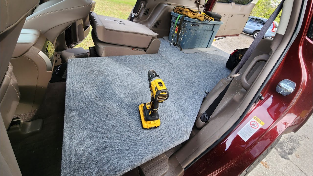 GX460 DIY Seat Delete 2nd and 3rd row! also seat removal tips sleeping platform