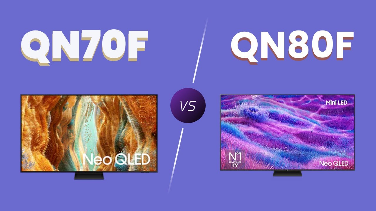 Samsung QN70F vs QN80F | Full TV Comparison &ndash; Picture, Gaming & Smart Features!