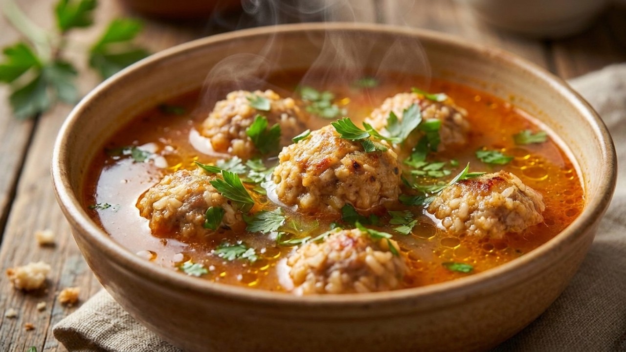 Ciorba de perisoare traditionala si delicioasa