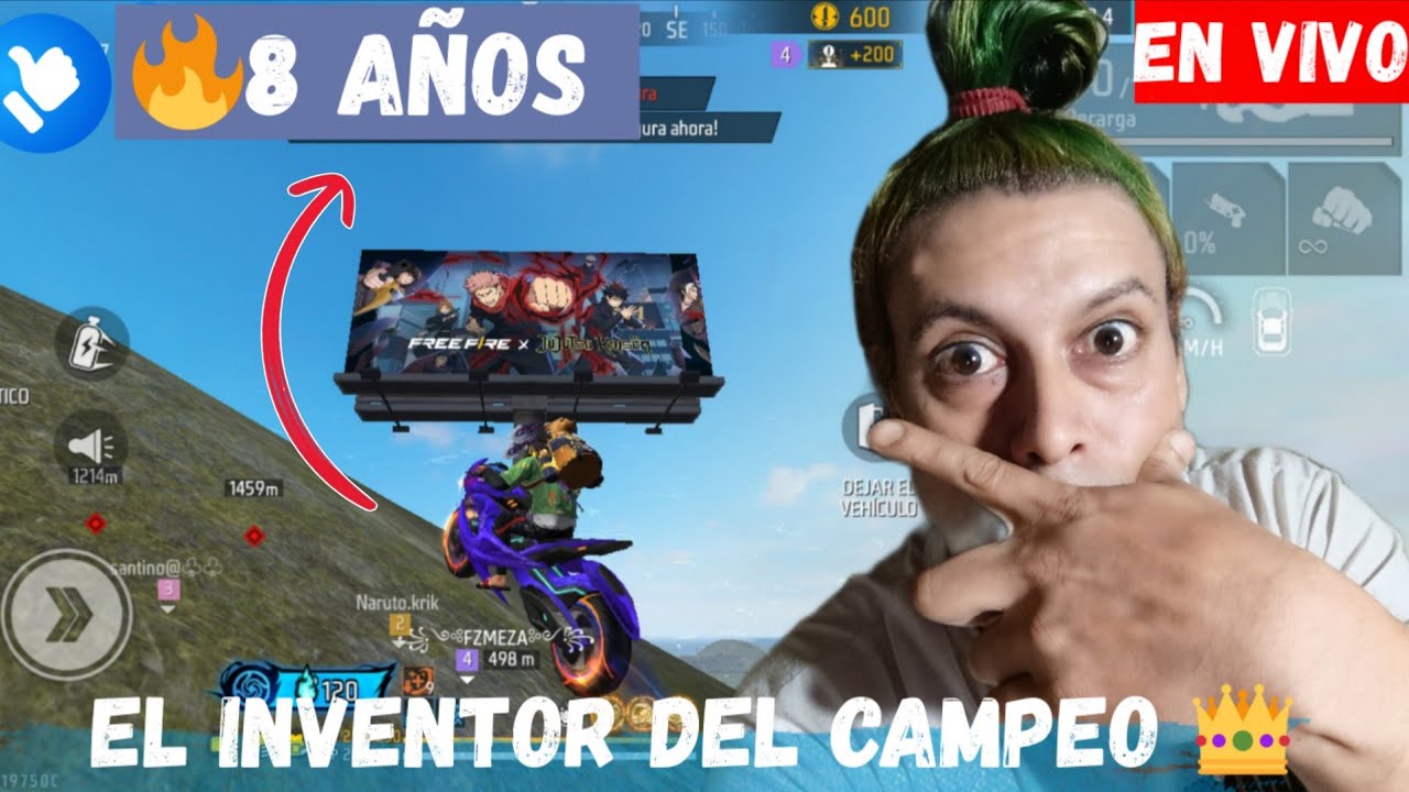 FREE FIRE EN VIVO 🔴 CREEN QUE NO JUEGO YO? y JUEGA OTRO! 😱 | SHORT LIVE