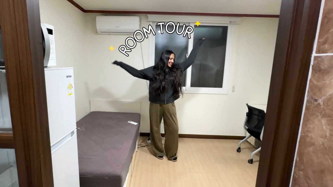 SNU Dormitory Room Tour | Seoul National University Uri House Dormitory Room Tour