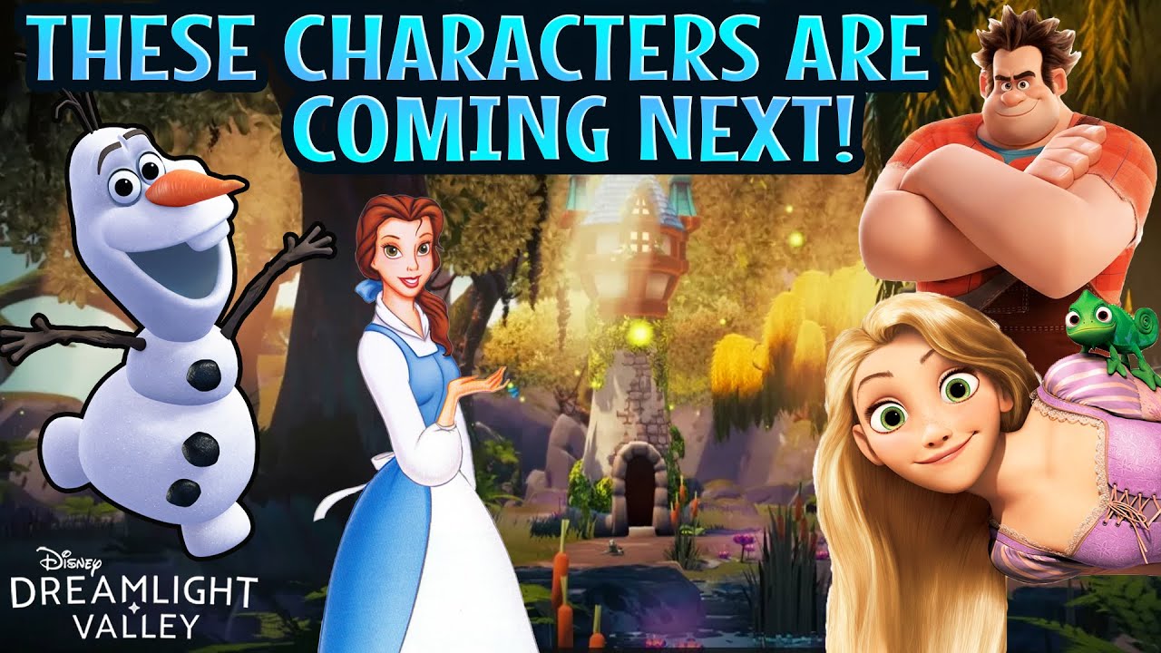 DISNEY Dreamlight Valley. What Characters Are Coming in The Next Updates? Trailer Leaks.