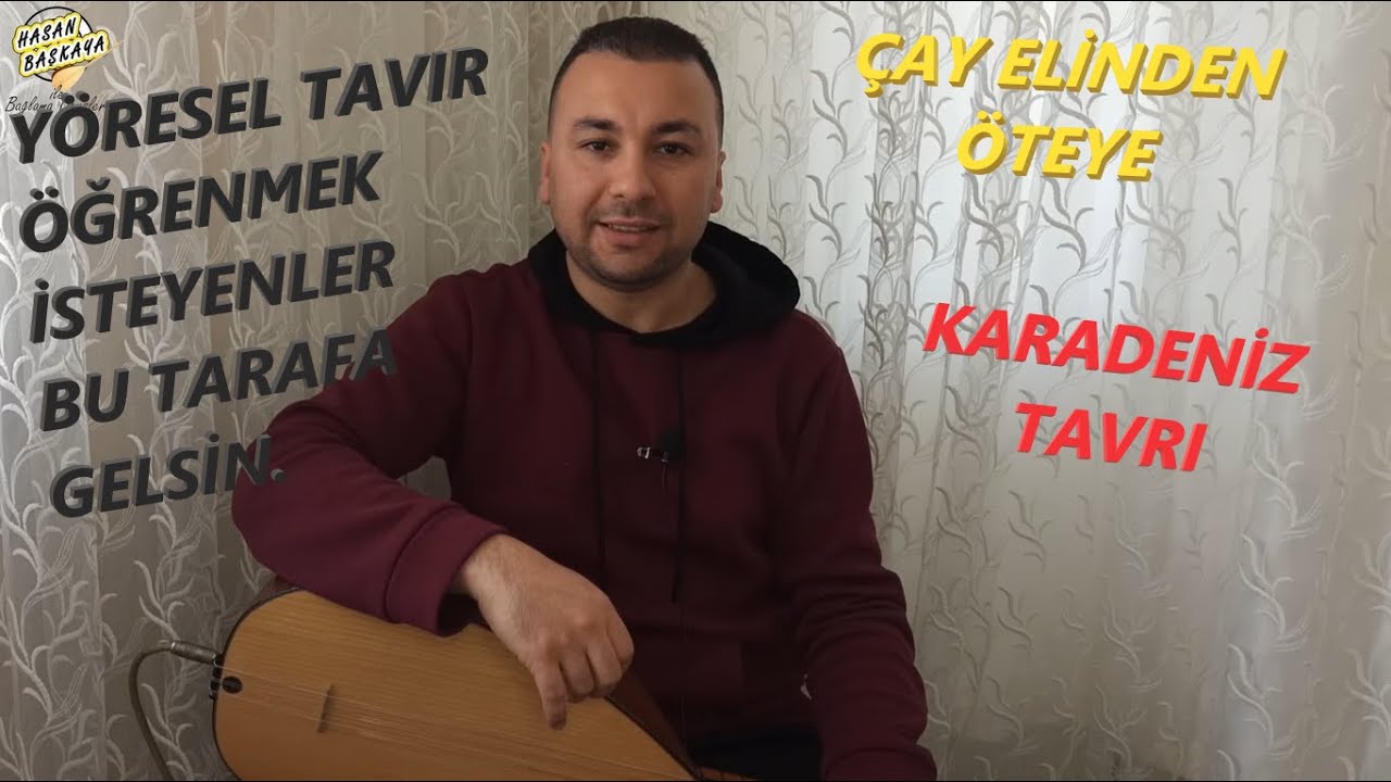 ÇAYELİNDEN ÖTEYE Uzun Sap Bağlama Ders 123 (Karadeniz Tavrı)