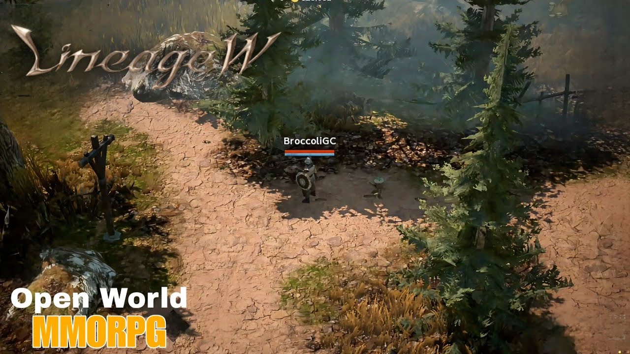 Геймплей Lineage W &mdash; MMORPG с открытым миром для Android и iOS