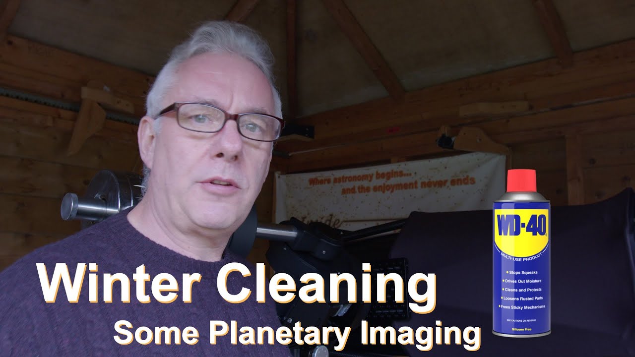 Cleaning On Cloudy Nights #space #astro #Jupiter #wd40 #planetaryimaging #astronomy #science