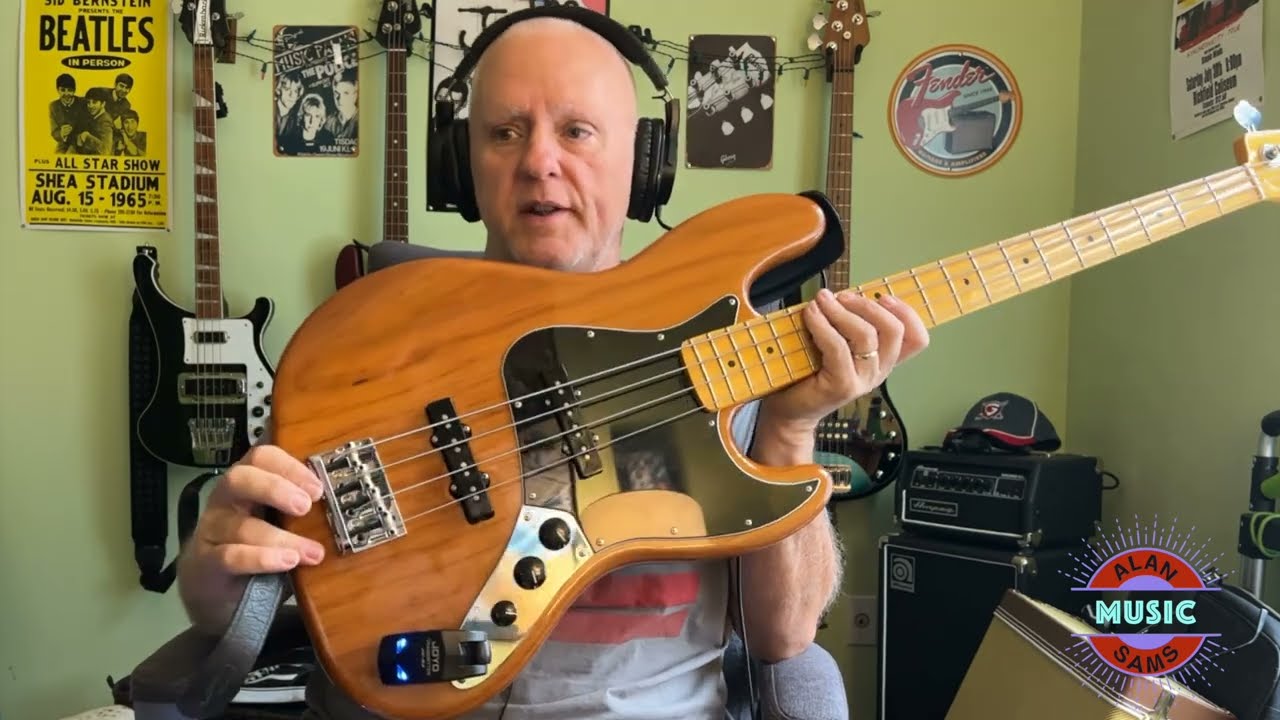 Fender American Pro II Roasted Pine Jazz Bass