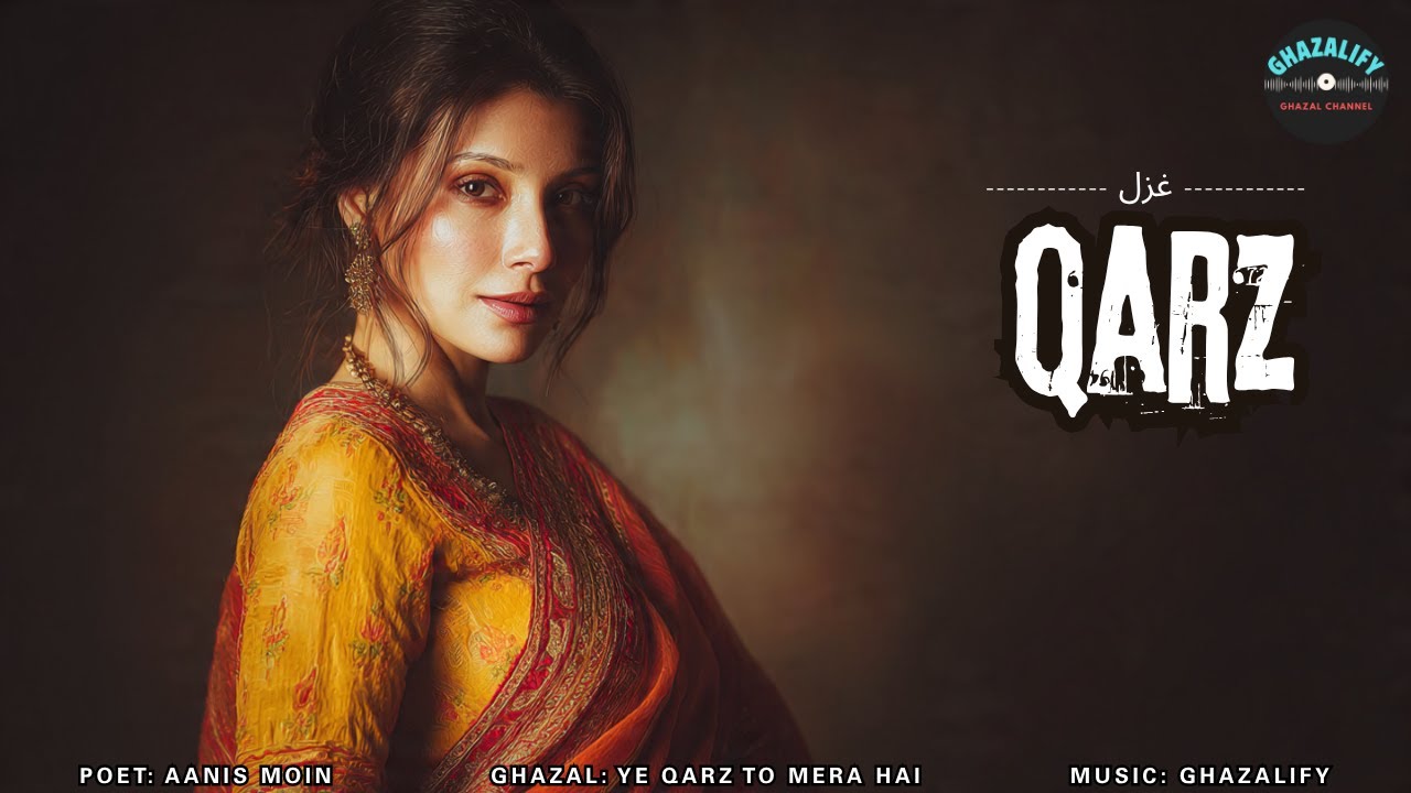 Ye Qarz to Mera Hai | Another Hearfelt Ghazal of Aanis Moin | Soulful | Heart Touching #ghazalify