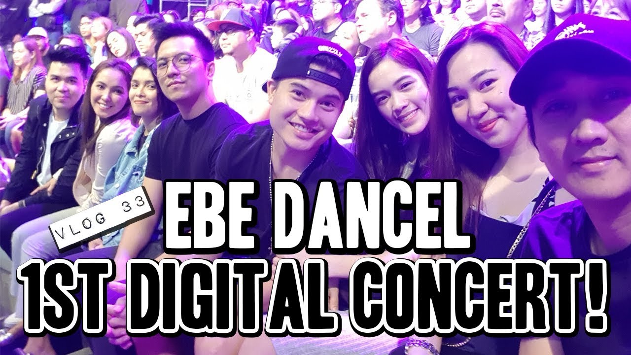 FAMBAM SQUAD GOES TO EBE DANCEL'S 1st DIGITAL CONCERT