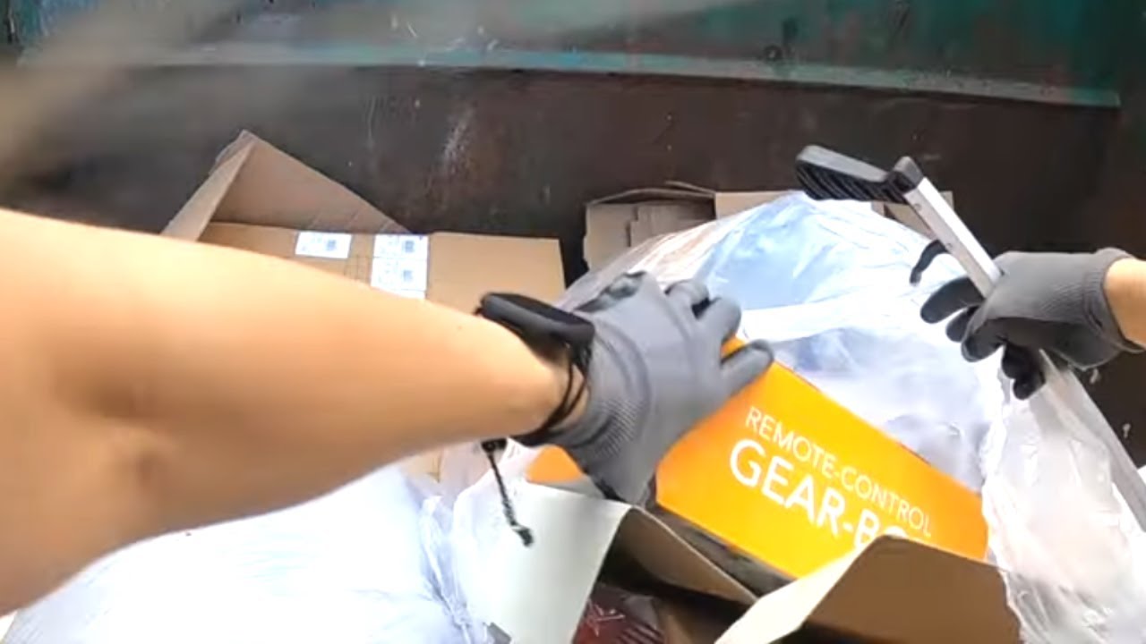 Dumpster Diving- This Store should have donated it but they threw it away!