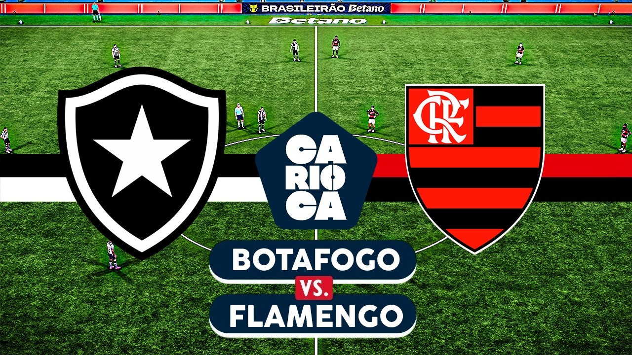 Botafogo x Flamengo (15/02/2026) Campeonato Carioca 2026 - eFootball 2026