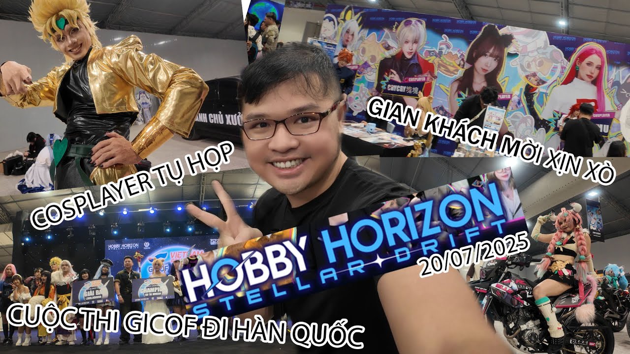 Trải nghiệm kh&ocirc;ng kh&iacute; cosplay ngập tr&agrave;n lễ hội Hobby Horizon 2025